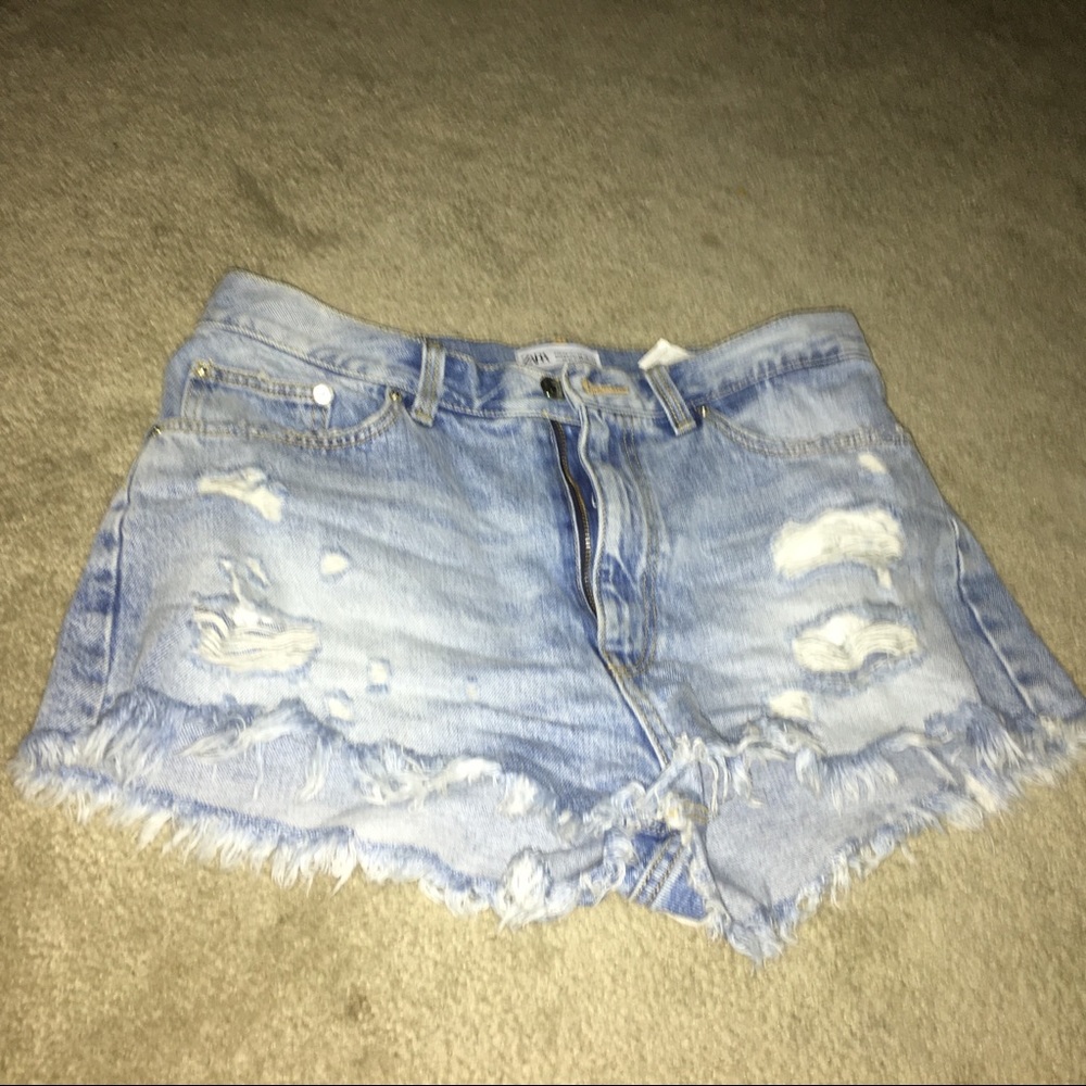 High rise shorts from ZARA